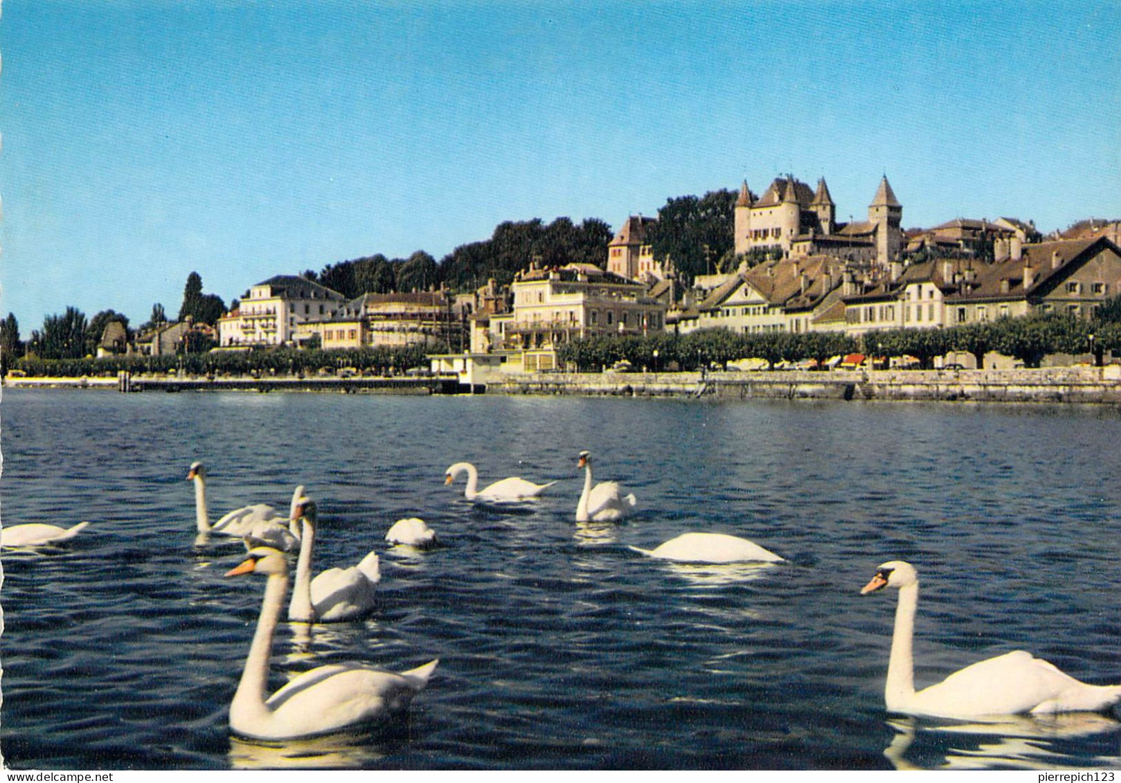 Nyon - Le Quai Et Le Château - Nyon