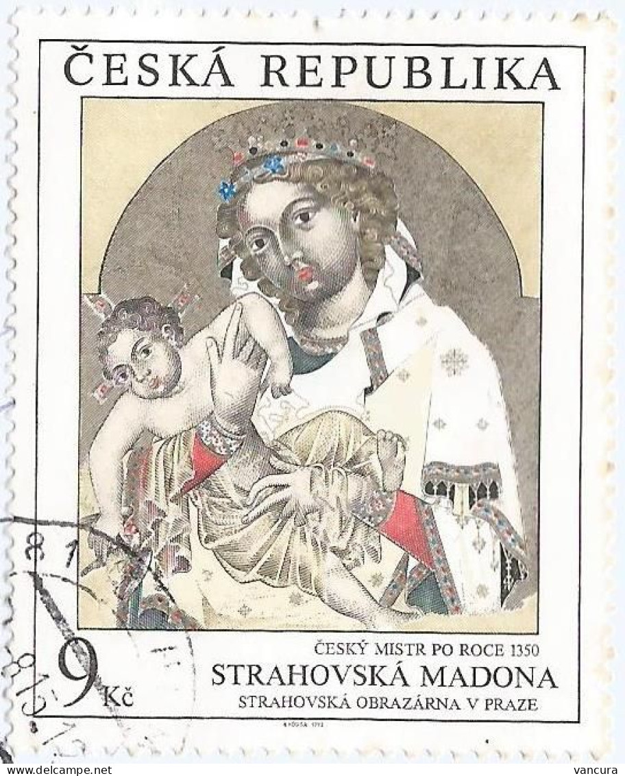 27 Czech Republic Madonna Of Strahov 1993 - Religieux