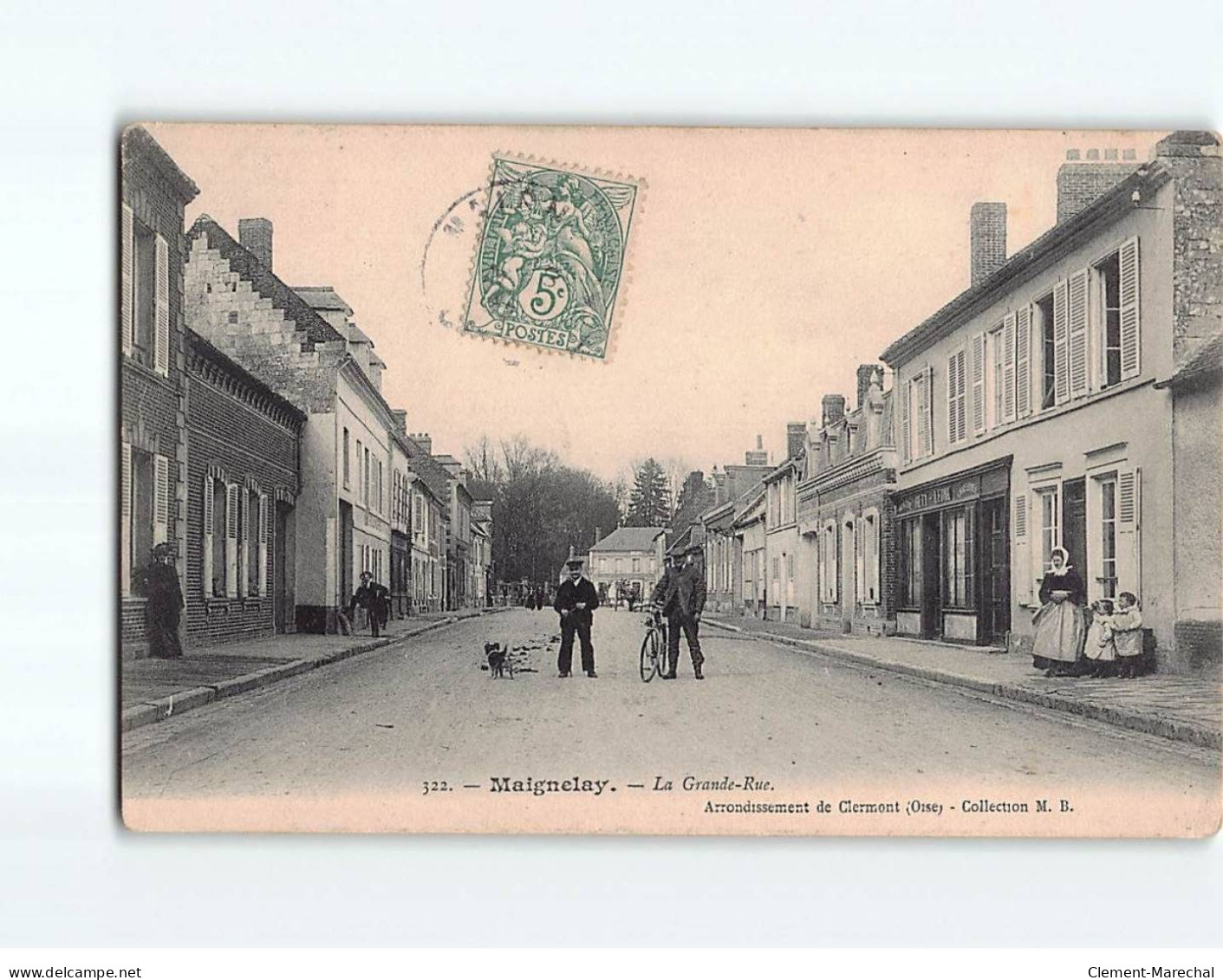 MAIGNELAY : La Grande Rue - état - Maignelay Montigny