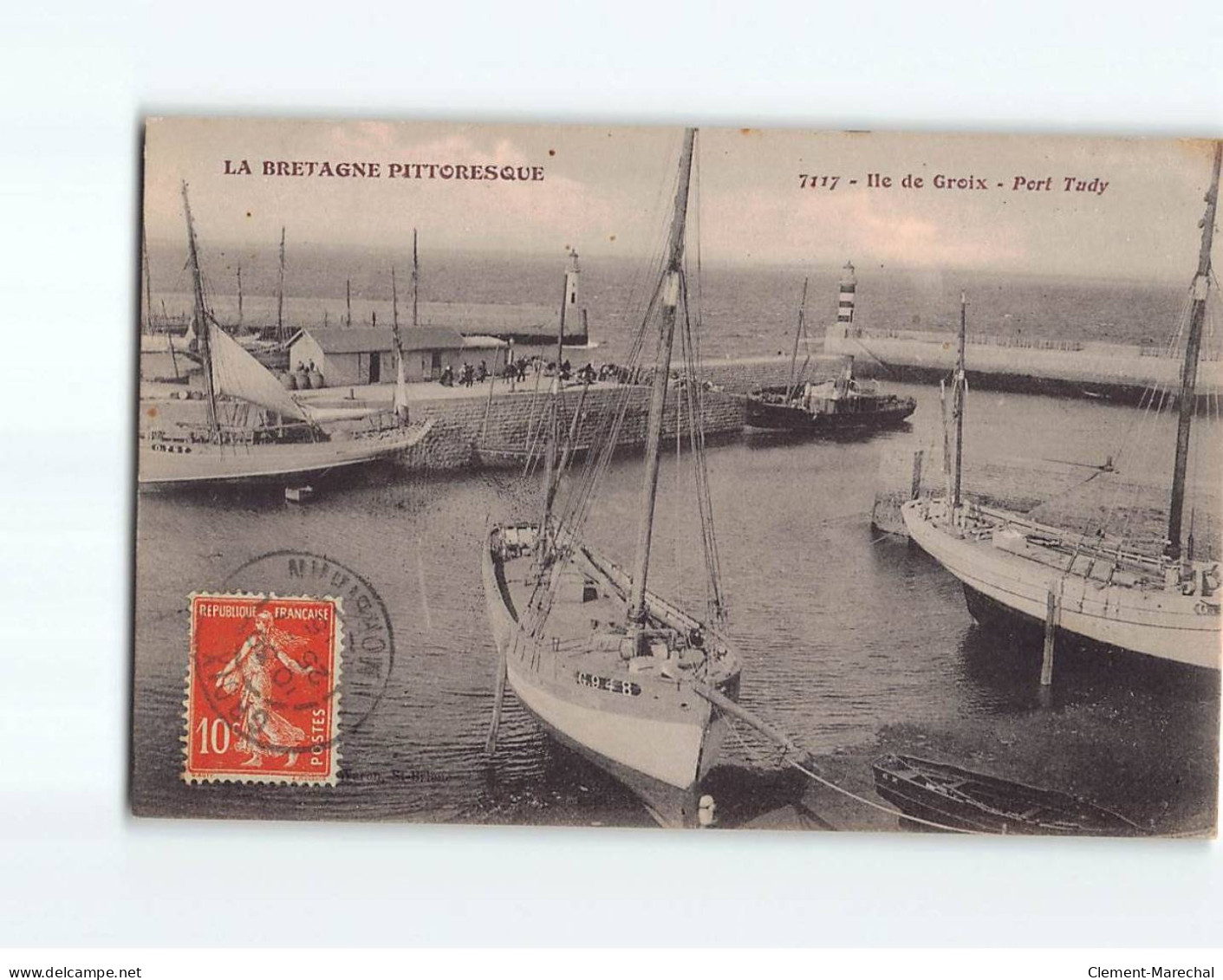 GROIX : Port Tudy - Très Bon état - Groix