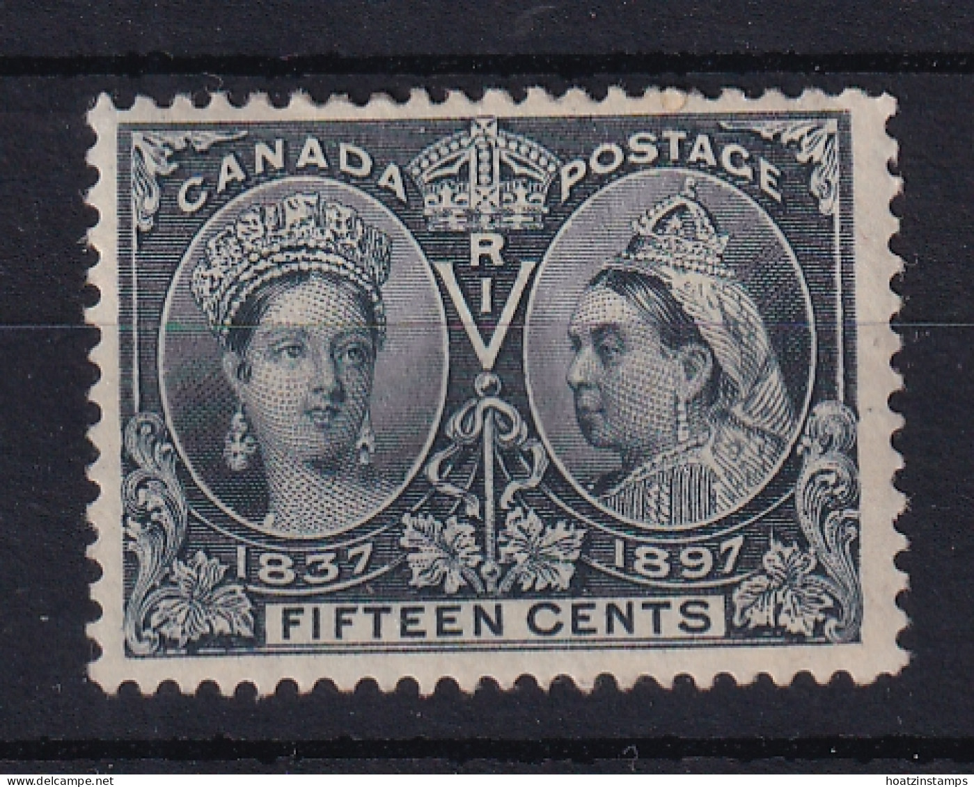 Canada: 1897   QV - Double Head   SG132    15c      MH - Neufs