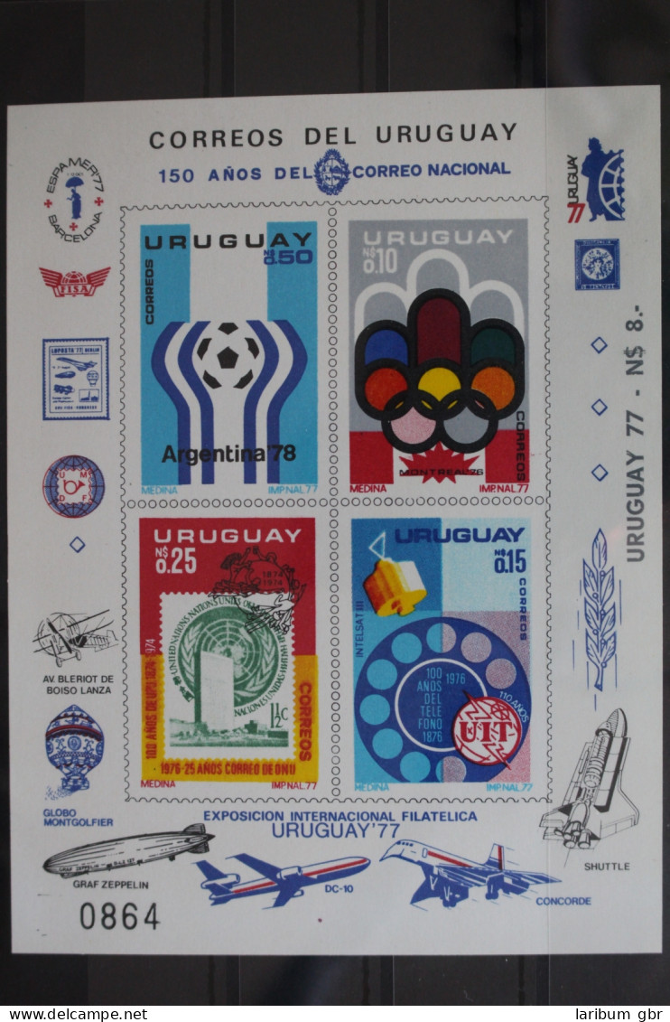 Uruguay 1402-1405 Postfrisch Als Kleinbogen #WA452 - Uruguay