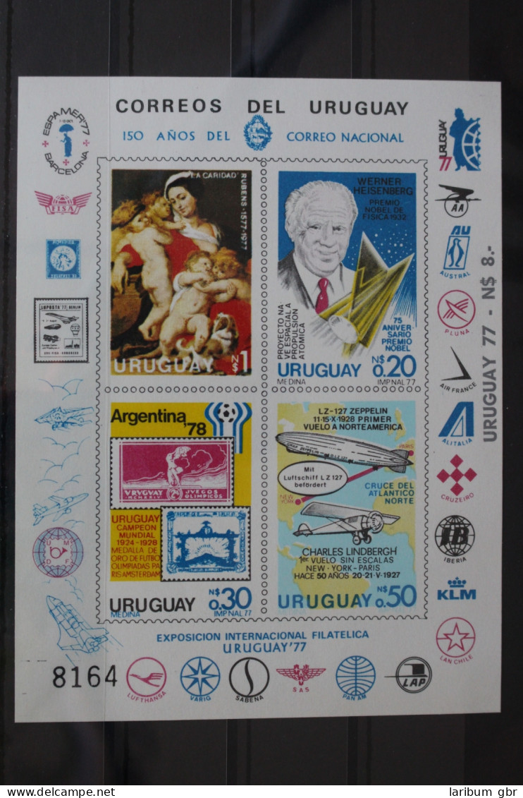Uruguay 1453-1456 Postfrisch Als Kleinbogen #WA451 - Uruguay