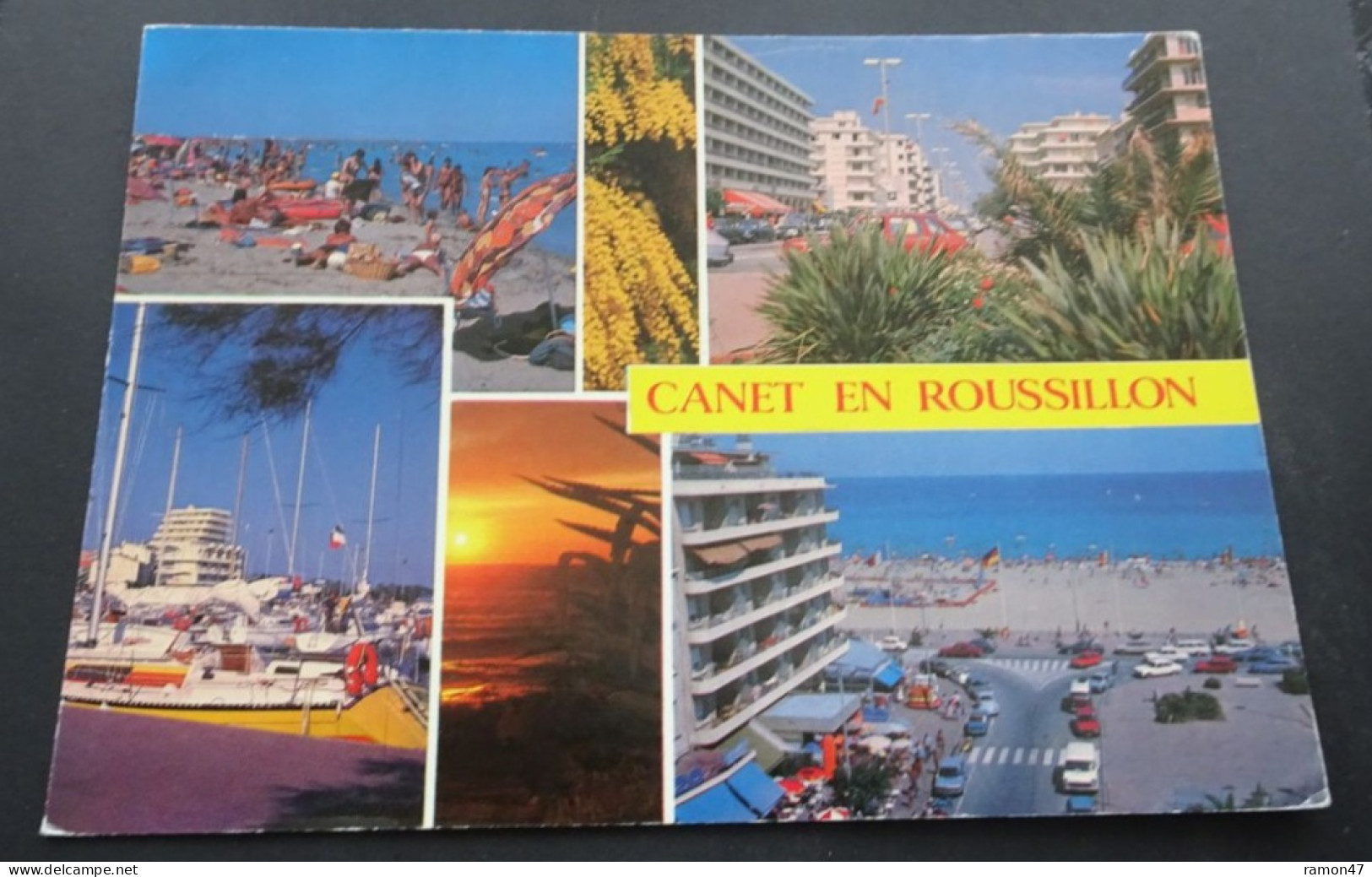 Canet En Roussillon - La Plage-Le Boulevard-Le Port - Editions S. Audumares, Perpignan - Canet En Roussillon