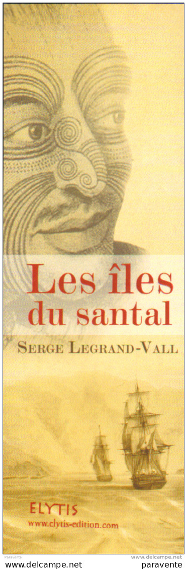 Marque Page BD Edition ELYTIS Par LEGRAN-VALL Pour ILES DU SANTAL - Segnalibri