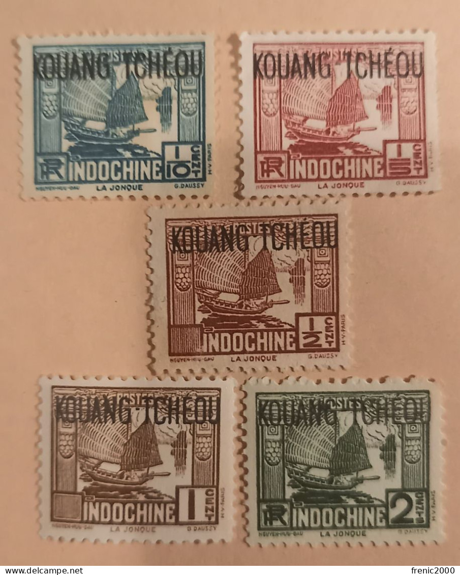 TC 093 - Indochine- Kuang Tchéou Entre 97 Et 103 - Used Stamps