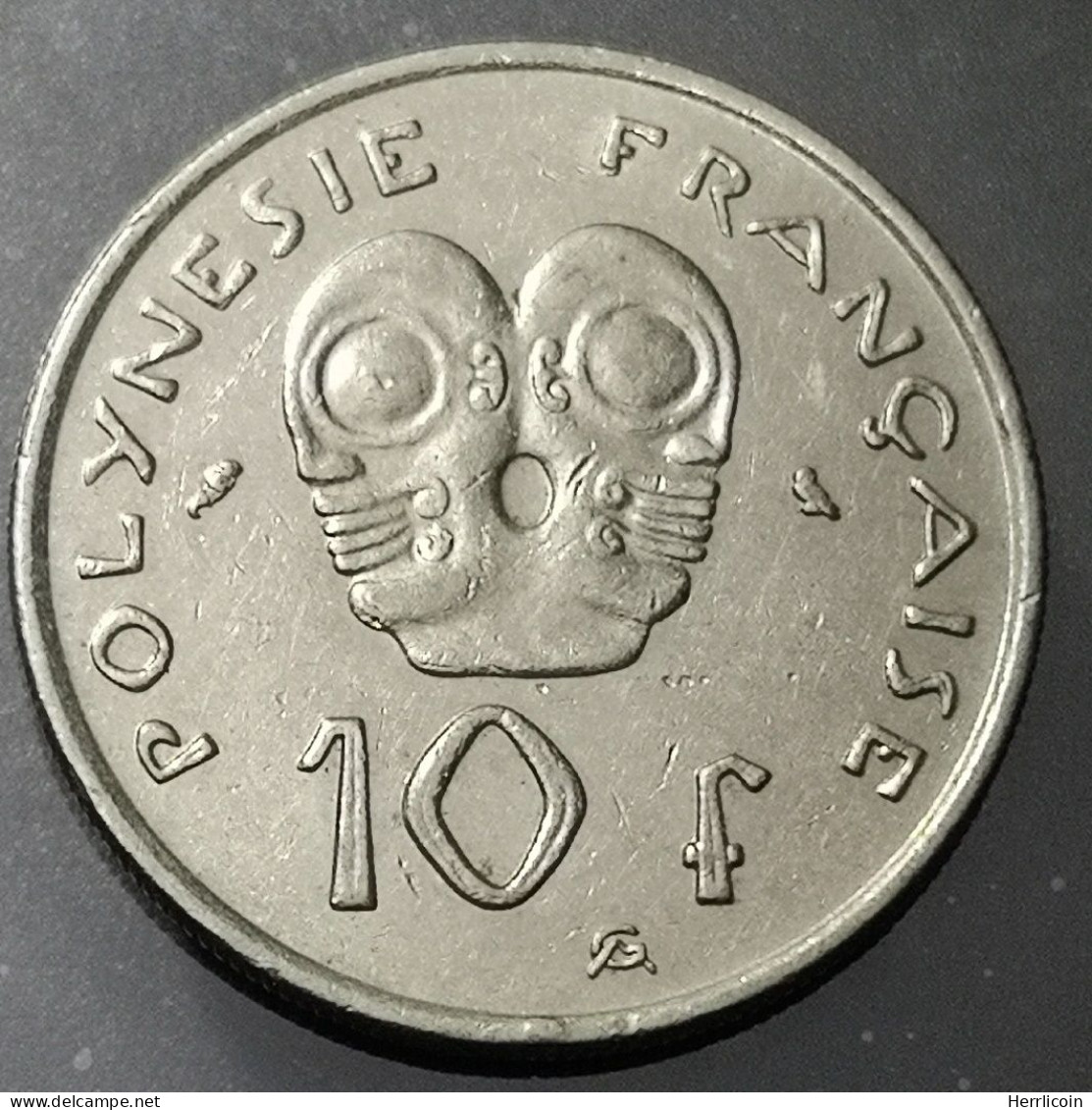 Polynésie Française - 1973 - 10 Francs IEOM - Französisch-Polynesien