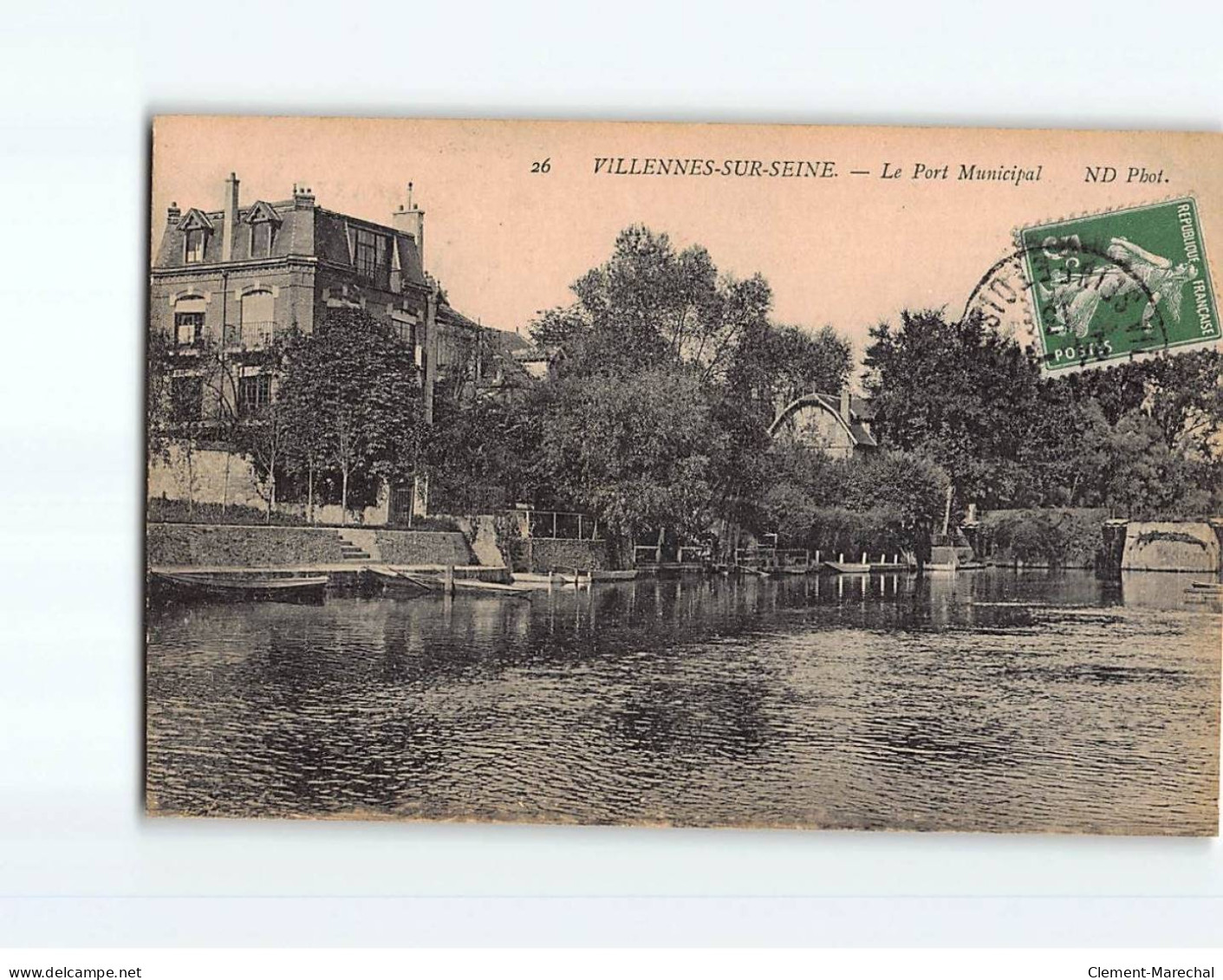 VILLENNES SUR SEINE : Le Port Municipal - Très Bon état - Villennes-sur-Seine