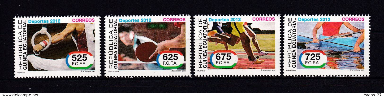 EQUATORIAL GUINEA-- 2012-OLYMPICS LONDON--MNH - Eté 2012: Londres