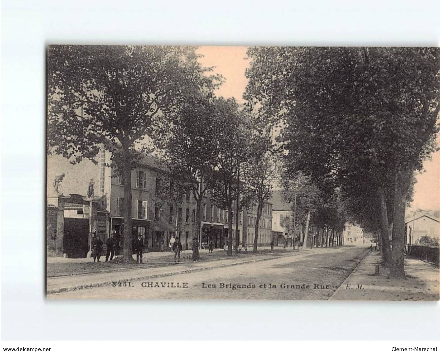CHAVILLE : Les Brigands Et La Grande Rue - Très Bon état - Chaville