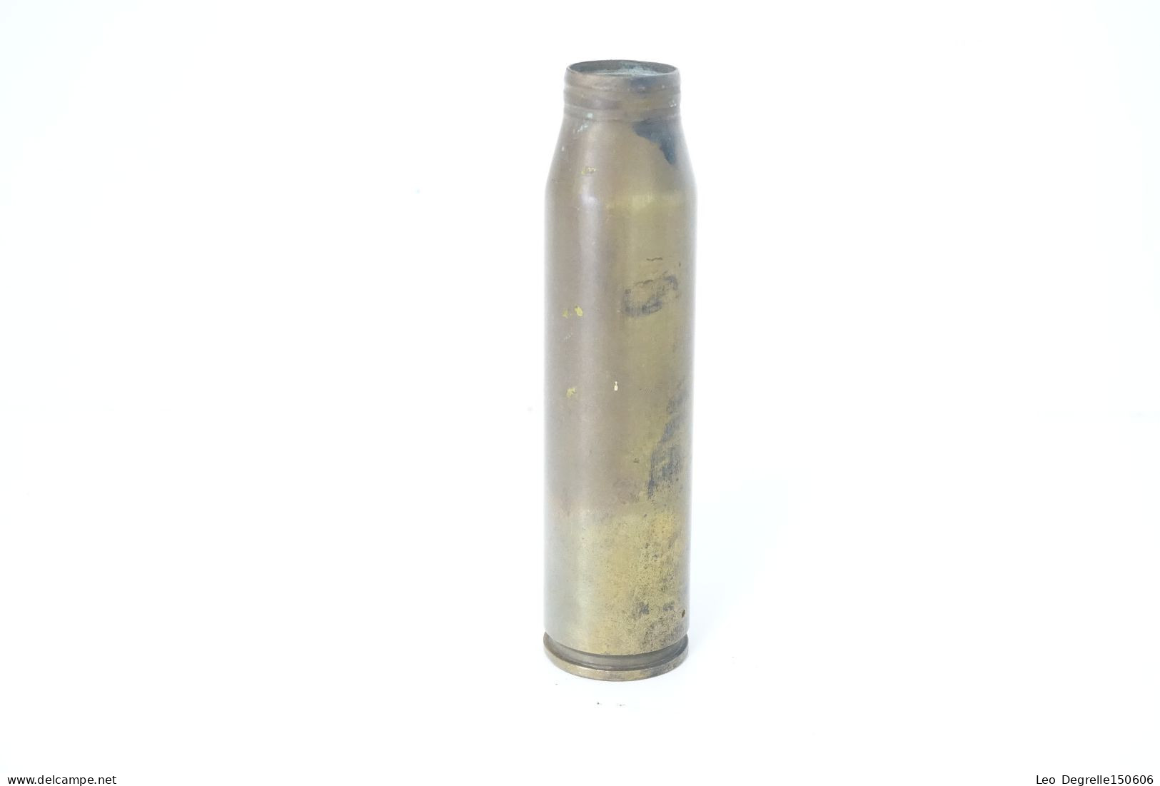 Militaria - Ammunition : Original French 30mm Rarden Round 831A - WW2 1973 - Weapon Ammo Deactivated Shell - L = 17 - Armas De Colección