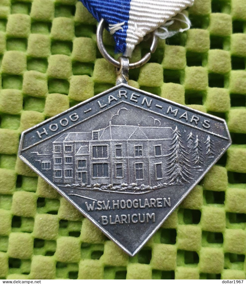 Medaille : W.S.V. Hooglaren Blaricum -  Original Foto  !!  Medallion  Dutch - Other & Unclassified