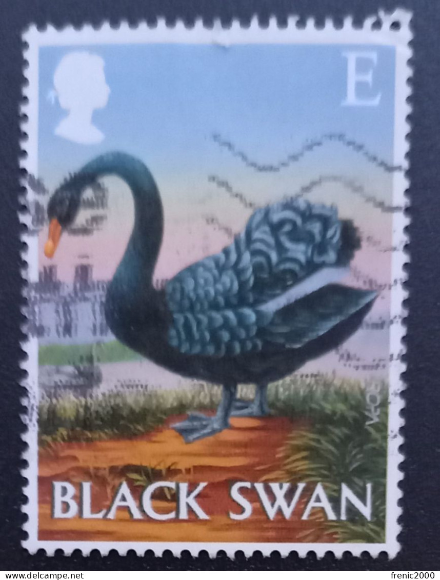 TM 332 - Grande Bretagne Y&T 2470 "Europa" Black Swan - Usati