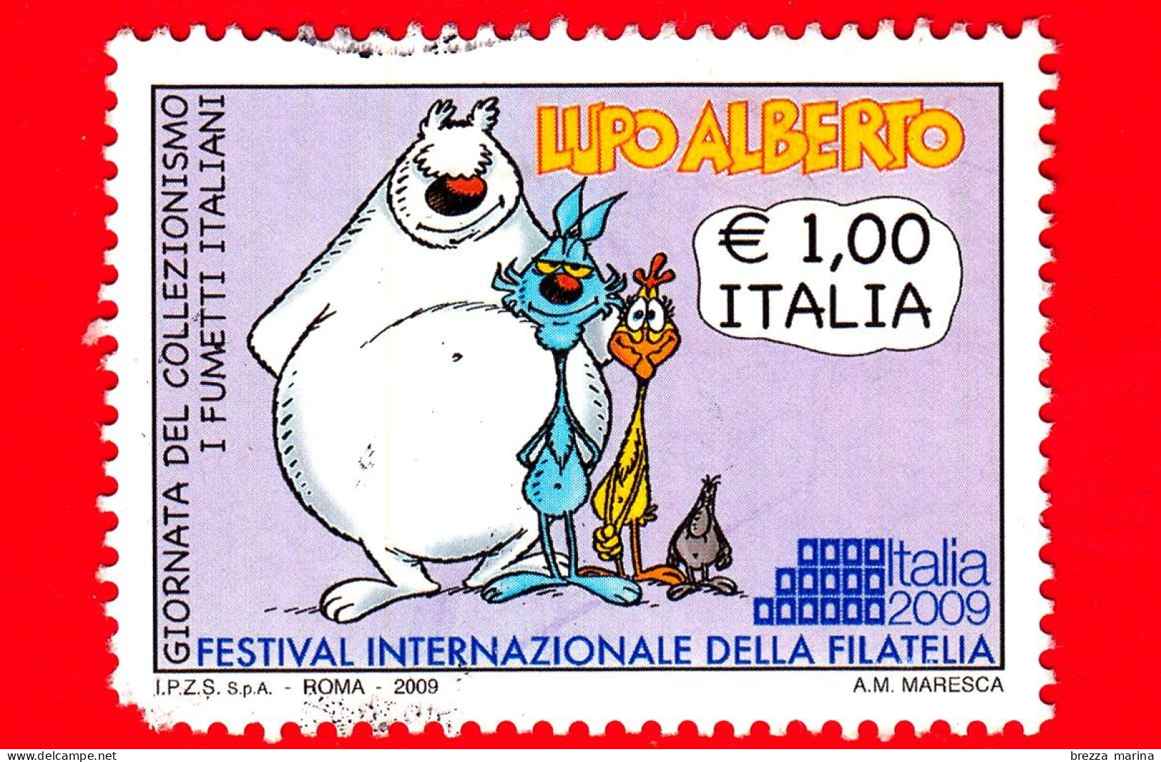 ITALIA - Usato - 2009 - Giornata Del Collezionismo - Fumetti - Comics - 1.00 - Lupo Alberto - Vedi .. - 2001-10: Usados