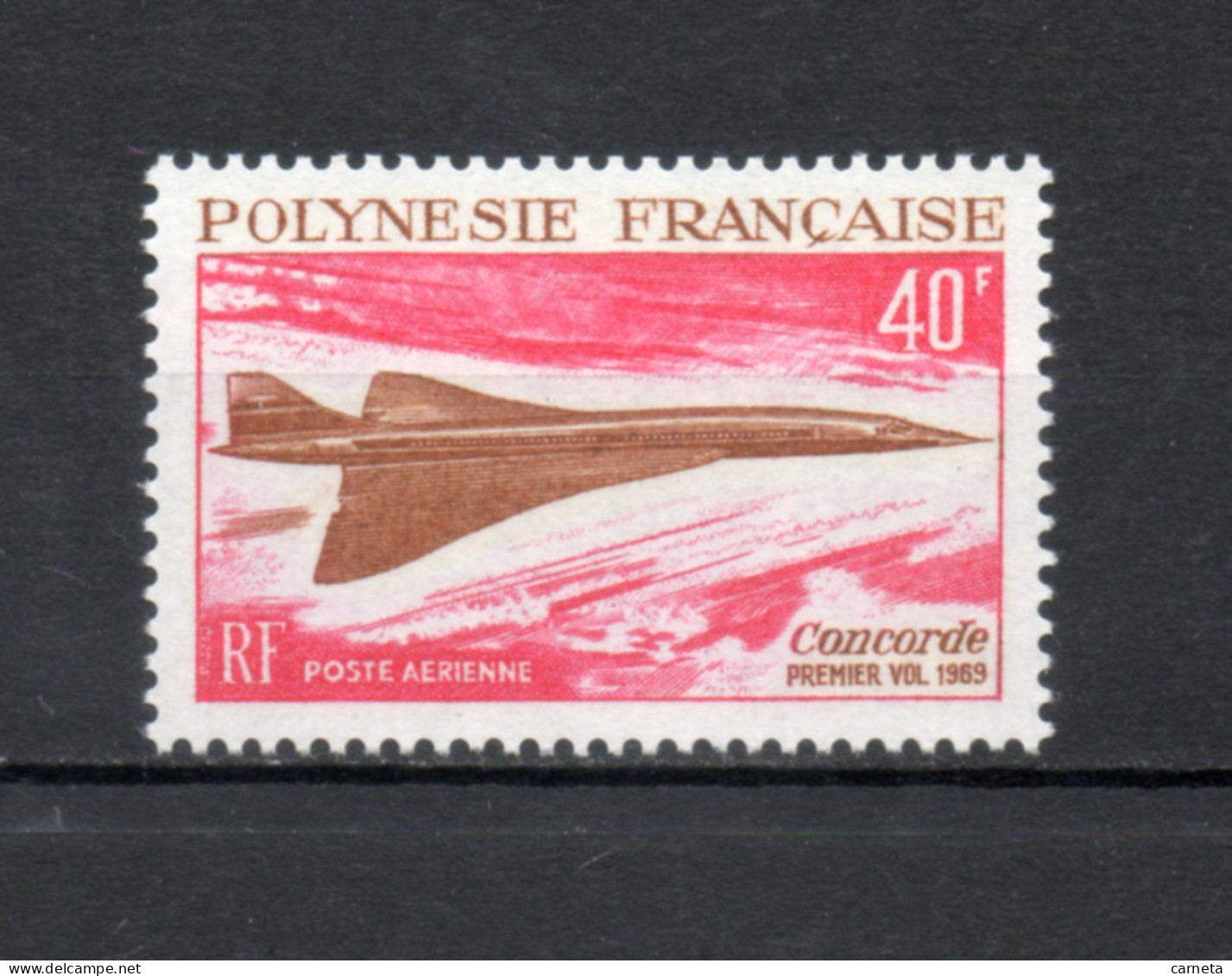 POLYNESIE  PA  N°  27   NEUF SANS CHARNIERE COTE  66.00€   CONCORDE AVION - Ungebraucht