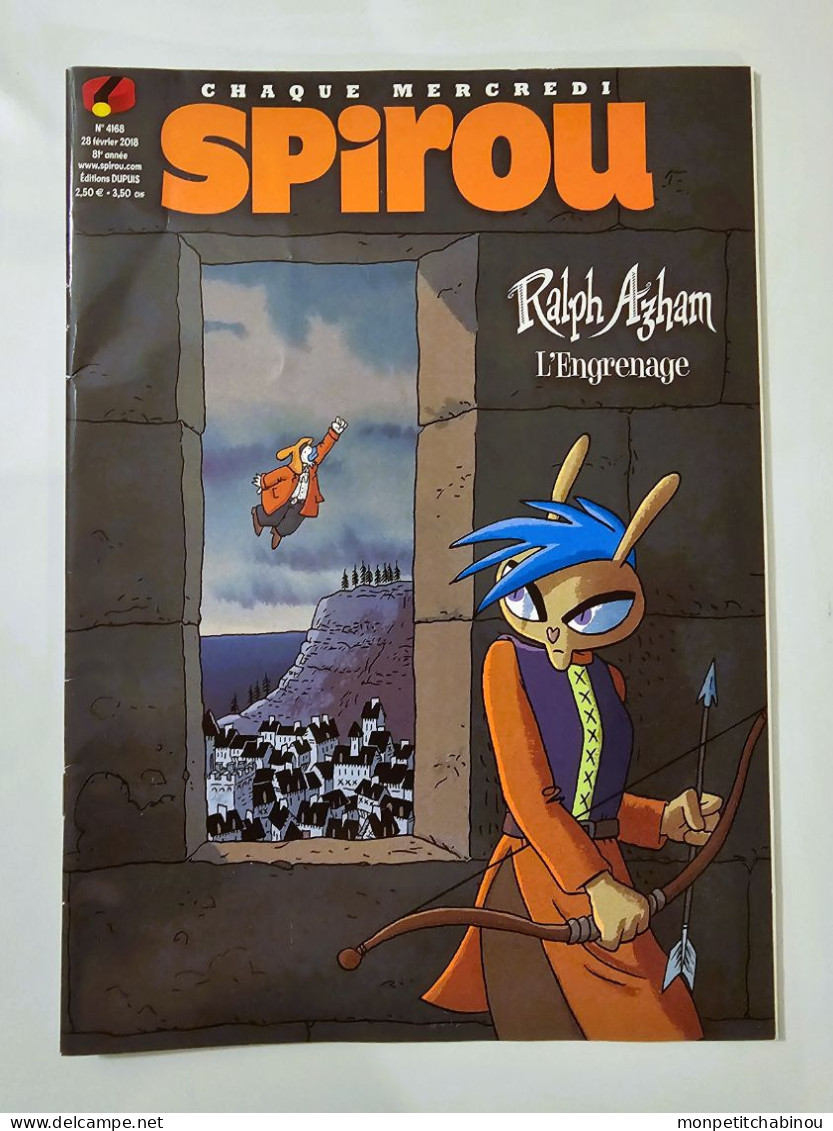 SPIROU Magazine N°4168 (28 Février 2018) - Spirou Magazine