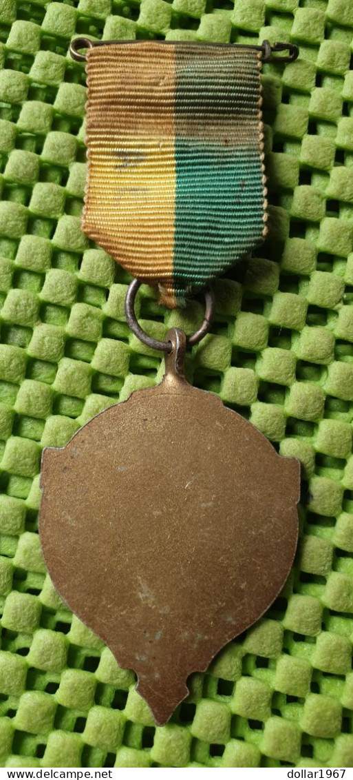 Medaille : Dagblad - Trouw 1952-1962 Jubileum Tocht -  Original Foto  !!  Medallion  Dutch - Autres & Non Classés