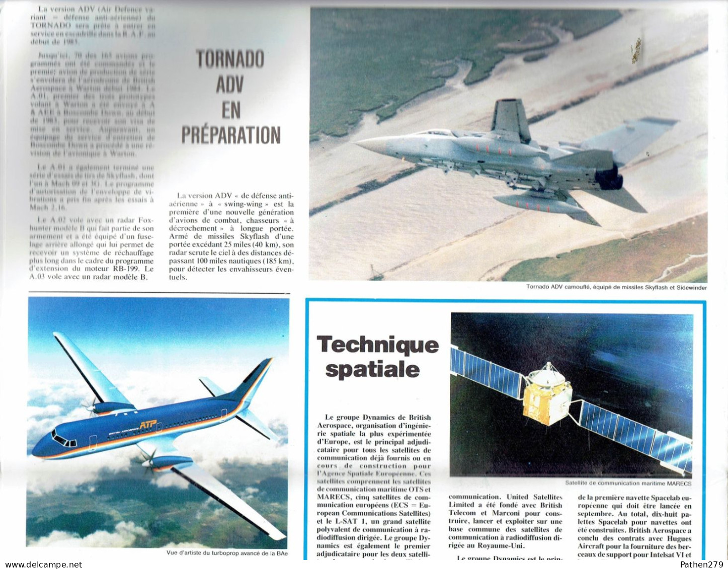 Journal British Aerospace Bulletin Pour Le Salon Aéronautique Du Bourget Juin 1983 - Trasporti