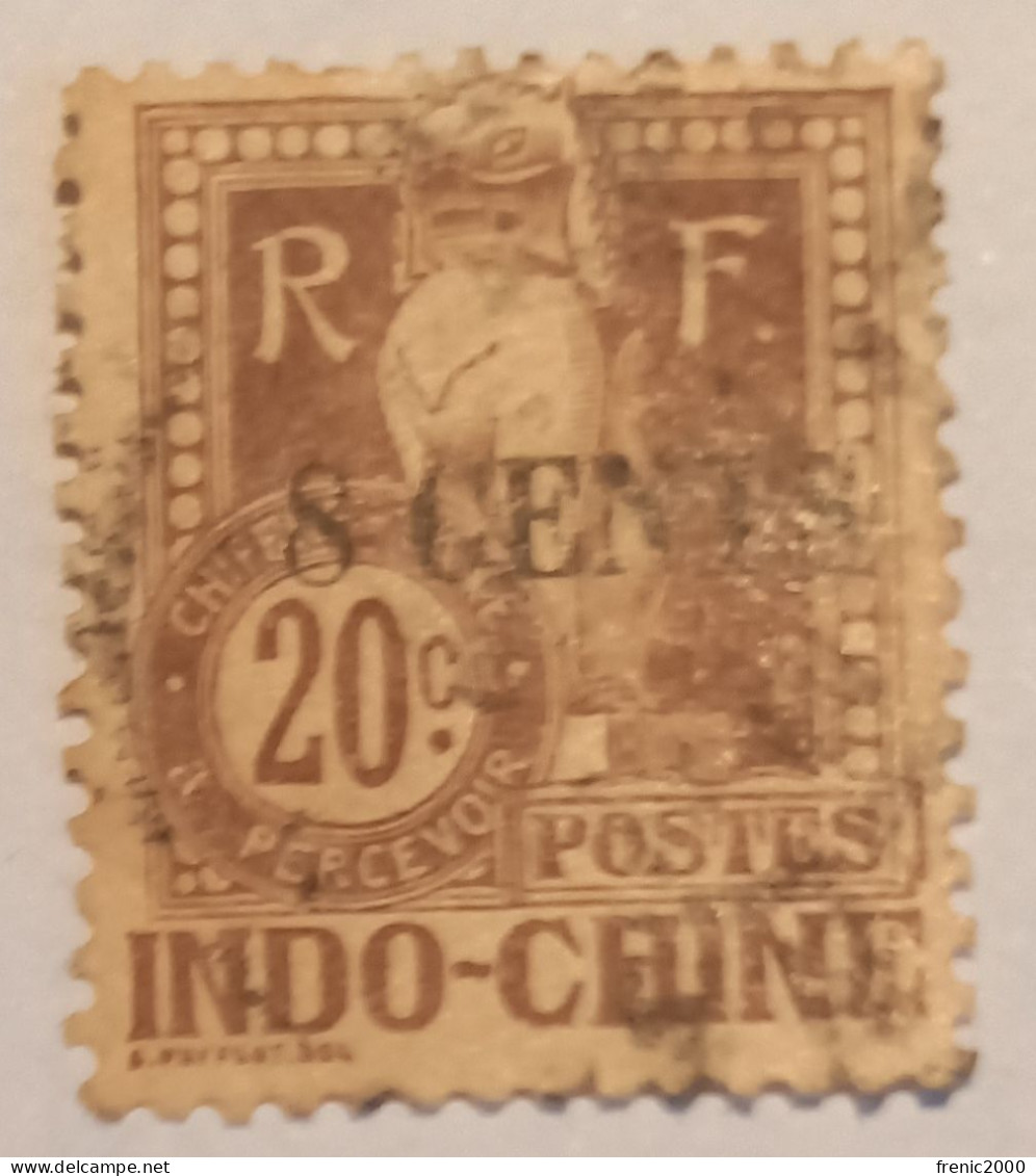 TC 075 - Indochine Taxe 23 - Timbres-taxe