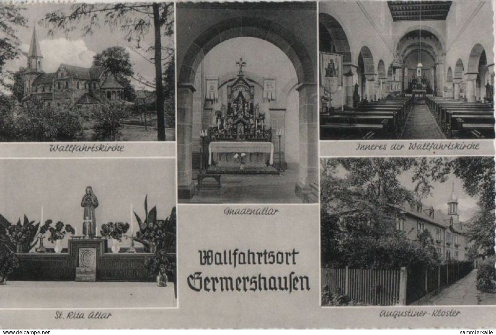 86869 - Rollshausen-Germershausen - U.a. Augustiner-Kloster - 1956 - Goettingen