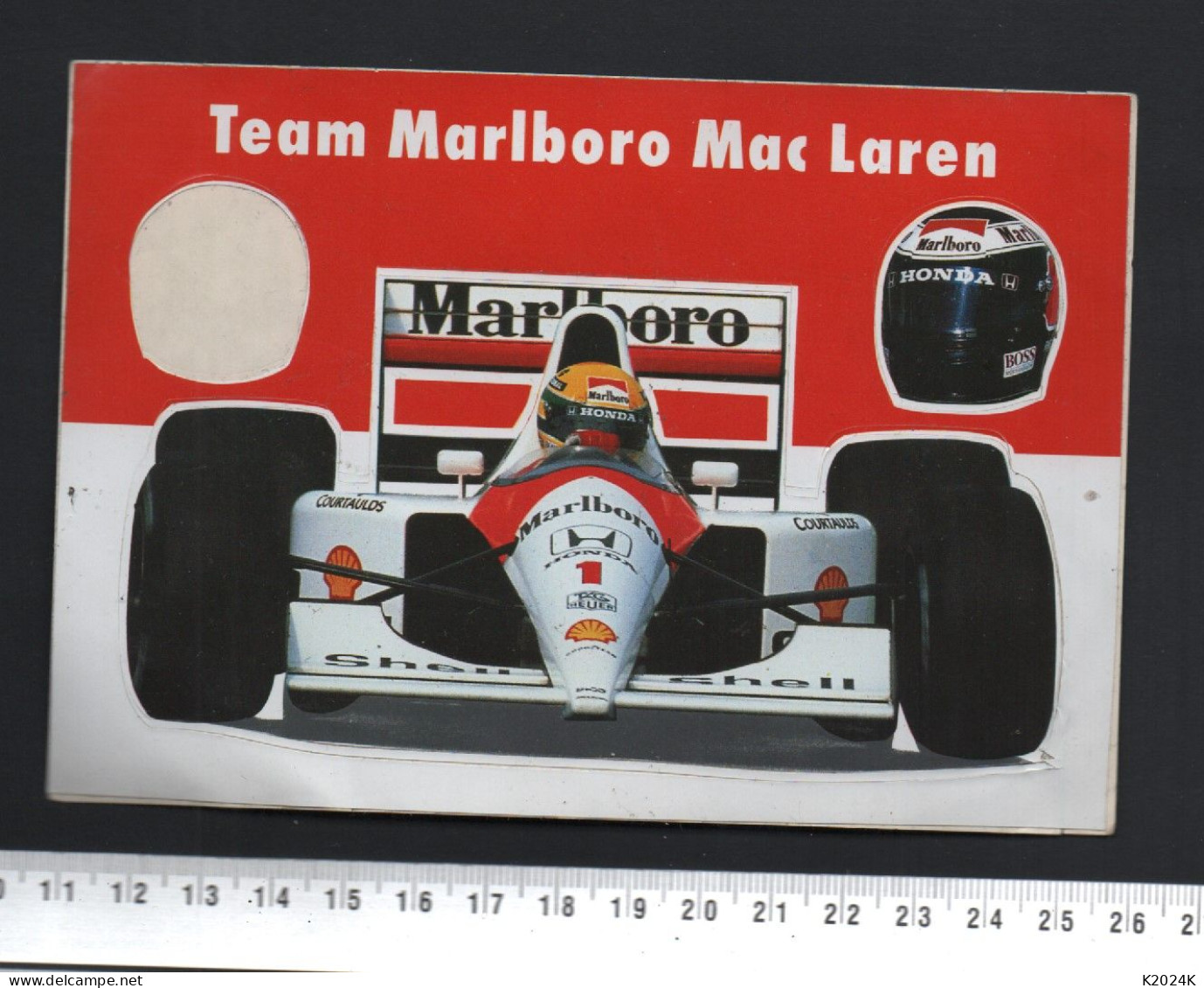 MARLBORO - AUTO MOTO RALLYE RACING MECANIQUE GARAGE - AUTOCOLLANT - Aufkleber