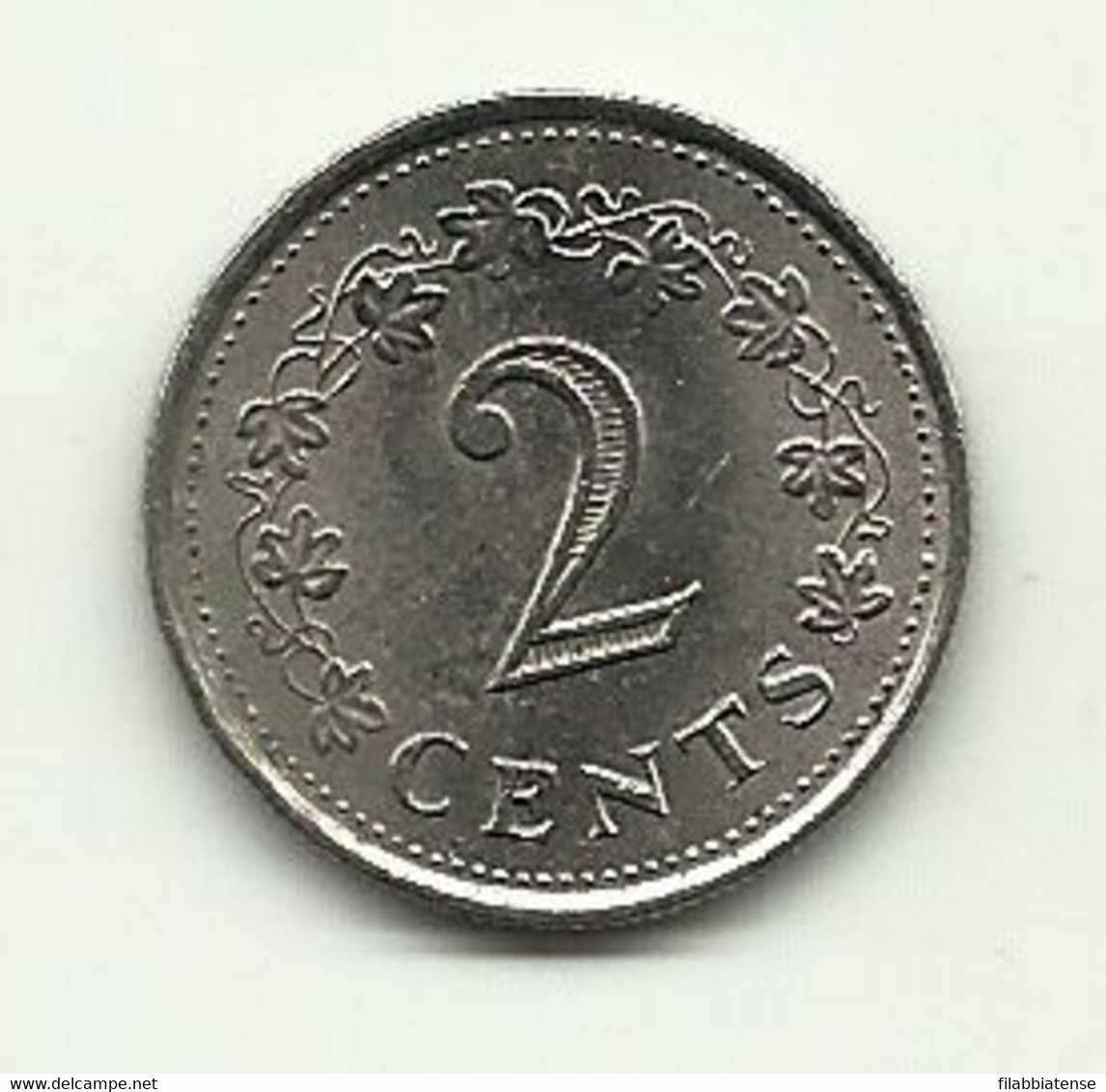 1977 - Malta 2 Cents      ---- - Malta