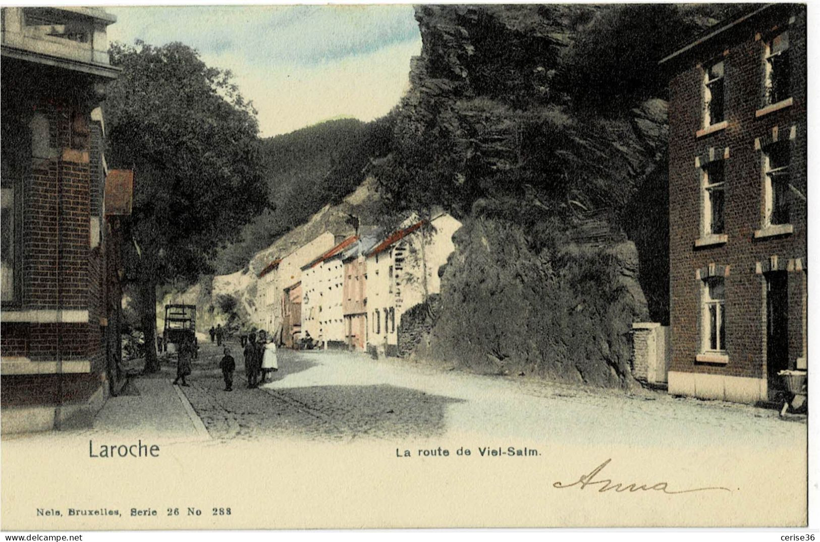 Laroche La Route De Vielsalm Ed. Nels Bruxelles Couleur Série 26 N° 288 Circulée En 1905 - La-Roche-en-Ardenne