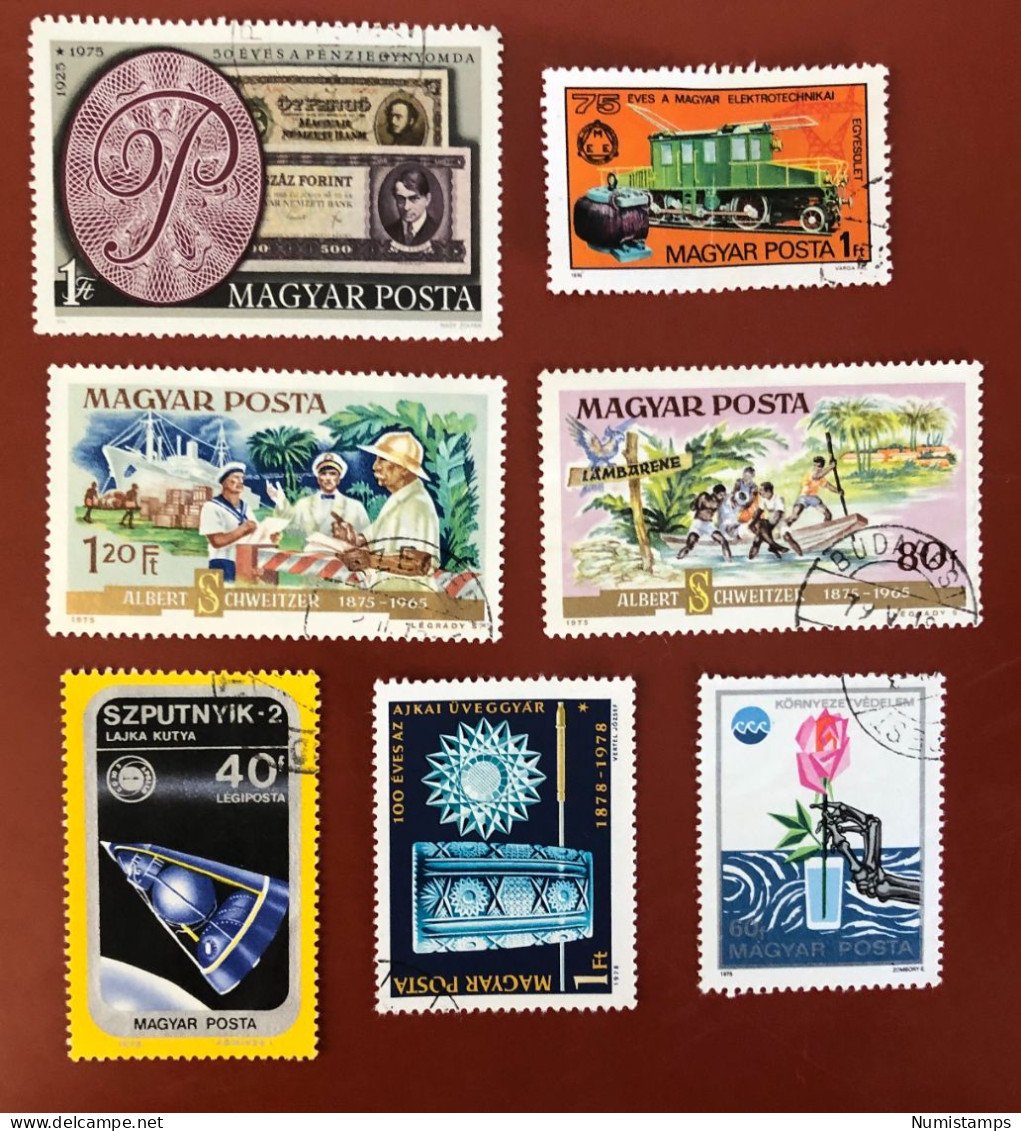 Hungary - From 1975 To 1978 - Used Stamps