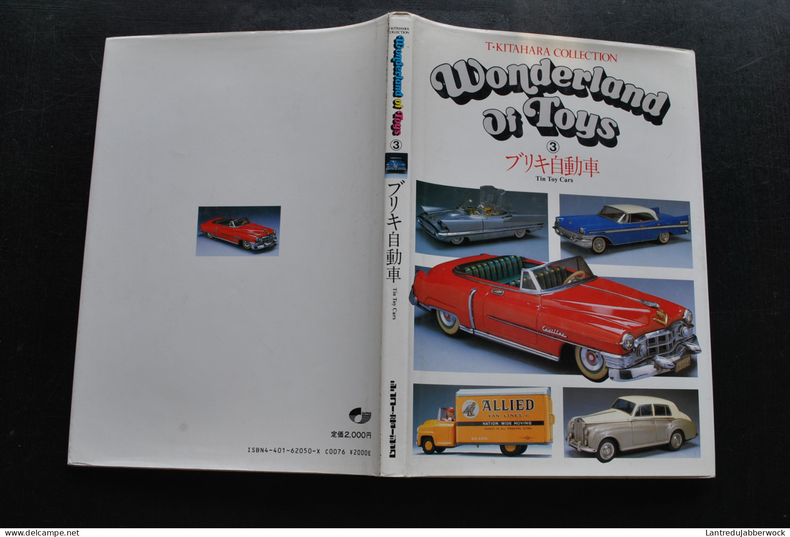 Wonderland Of Toys, Volume 3 : Tin Toy Cars, T. Kitahara Collection 1984 Marusan Bandai Asahi Yonezawa Masudaya Yoshiya - Catálogos