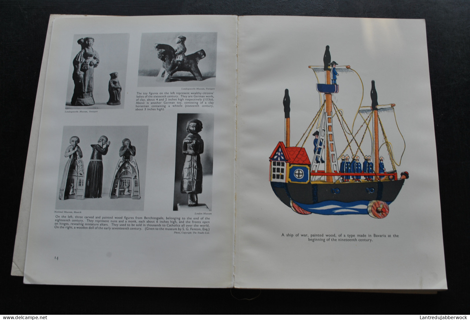 Children's Toys Of Yesterday - Holme C. Geoffrey Editor The Studio London 1932 Dolls Mechanical Wooden Animals Soldiers - Autres & Non Classés