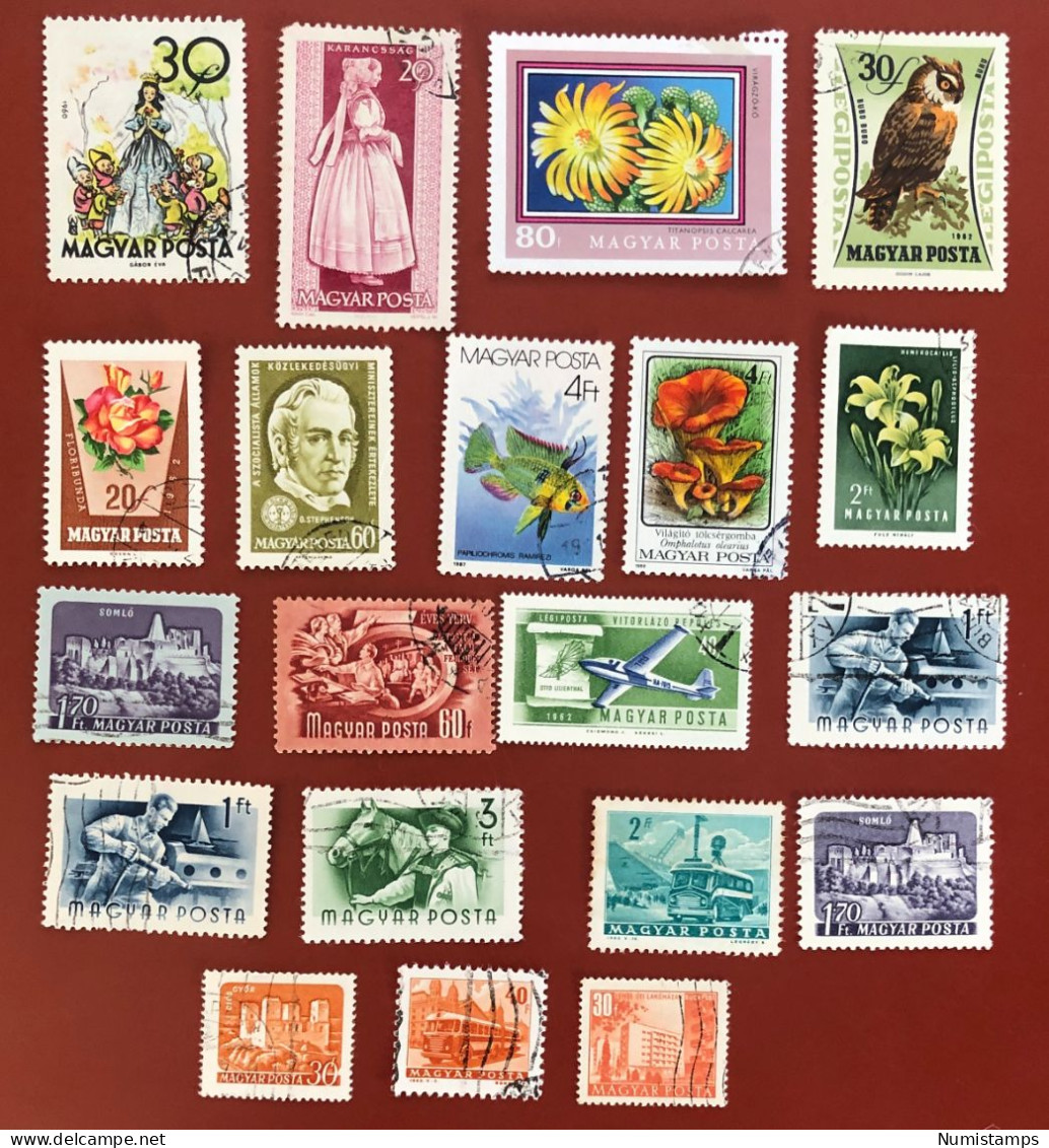 Hungary - From 1951 To 1987 - Used Stamps