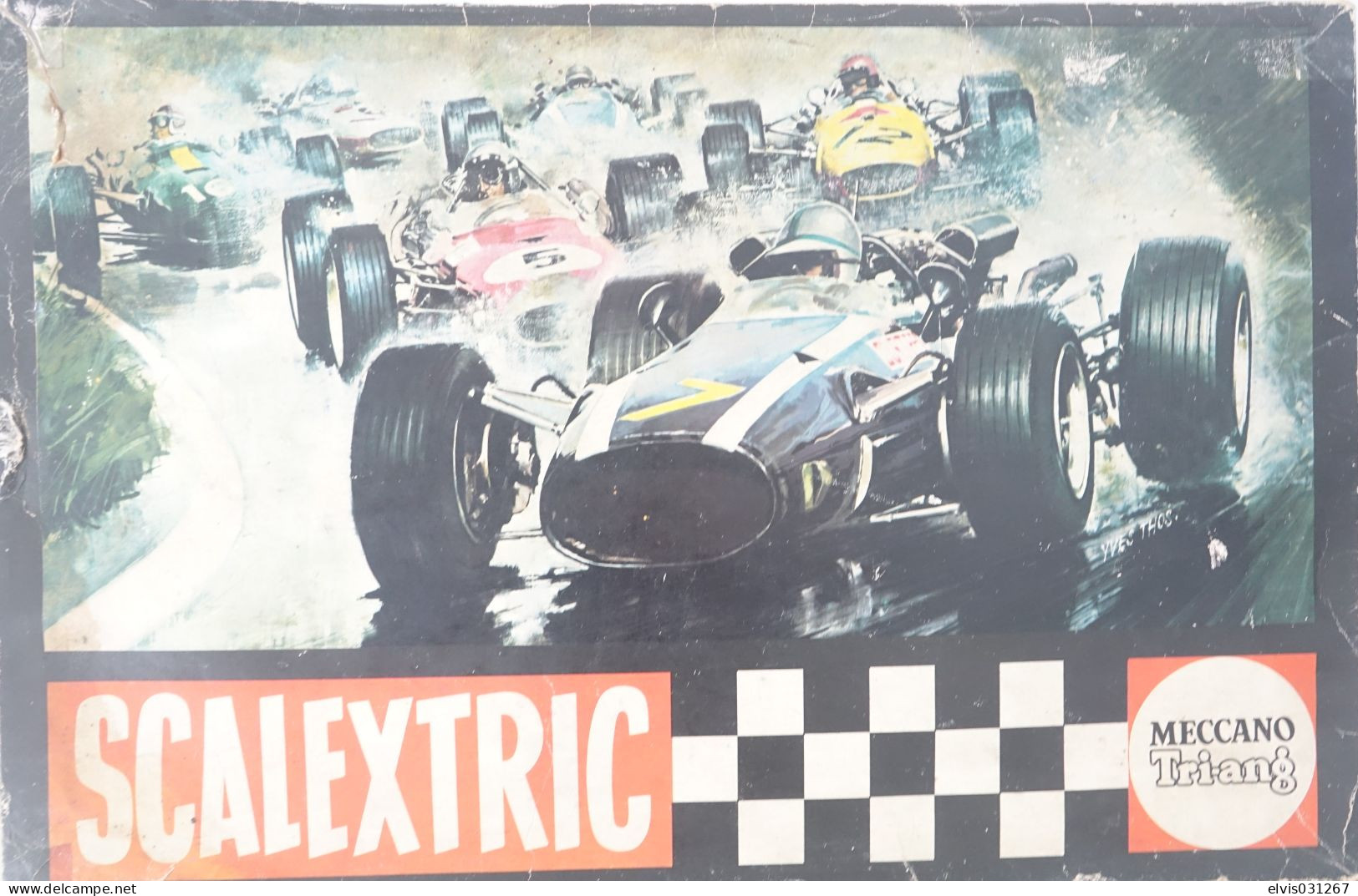 Vintage  : Triang / Meccano - Scalextric Super Competition 50 SC In Box - Race Track - 1960 's - Collectors & Unusuals - All Brands