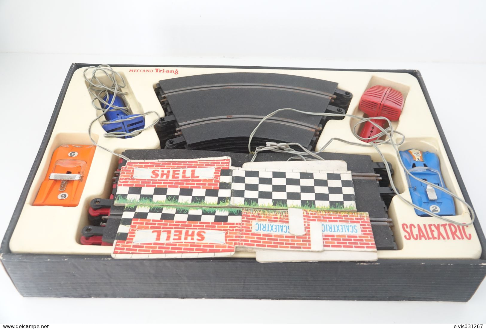 Vintage  : Triang / Meccano - Scalextric Super Competition 50 SC In Box - Race Track - 1960 's