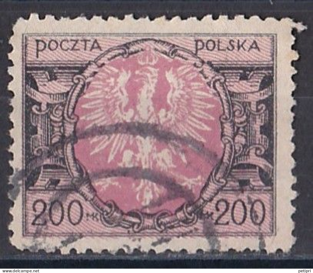 Pologne - République 1919  -  1939   Y & T N °  262   Oblitéré - Usati