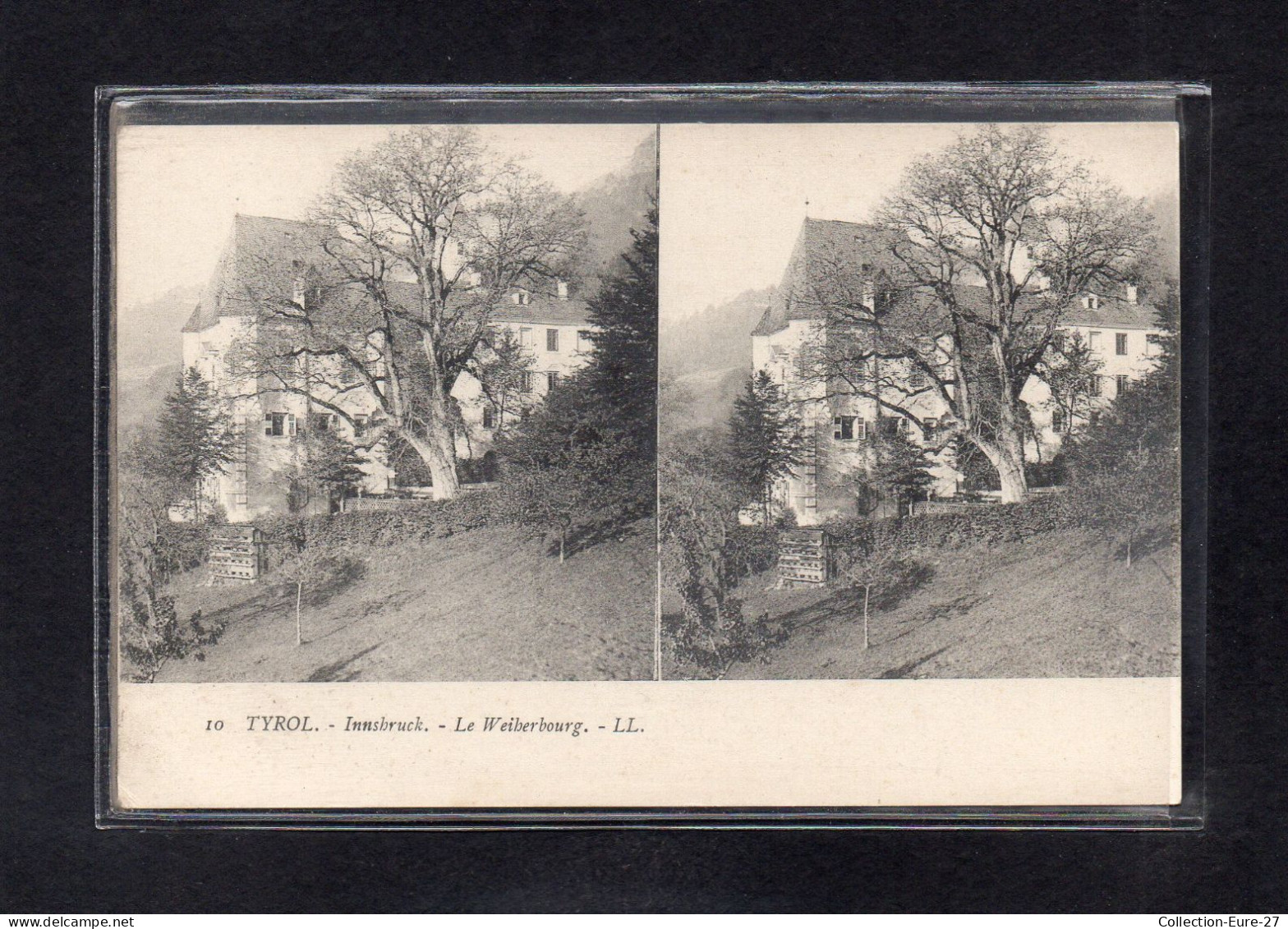 (25/03/24) AUTRICHE-CPA TYROL - INNSBRUCK - CARTE STEREO - Innsbruck