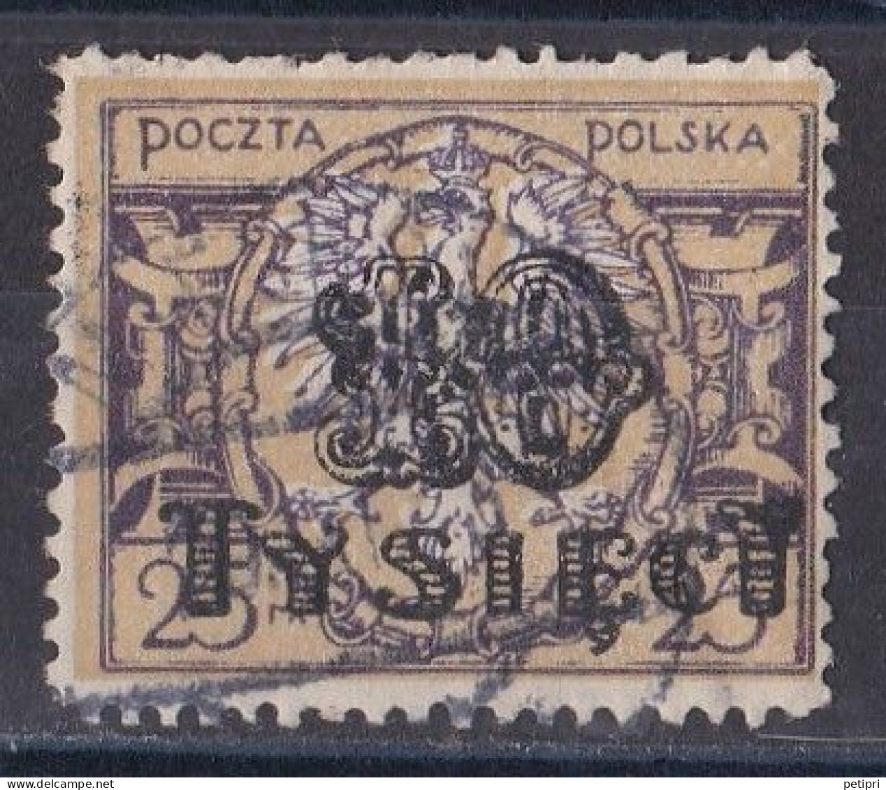 Pologne - République 1919  -  1939   Y & T N °  271   Oblitéré - Usati