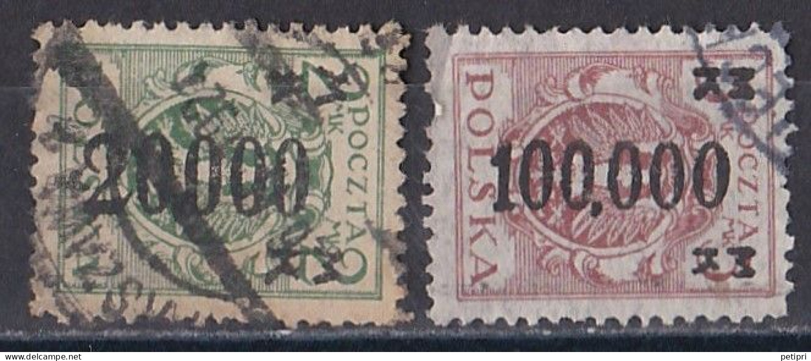 Pologne - République 1919  -  1939   Y & T N °  275   276   Oblitérés - Used Stamps