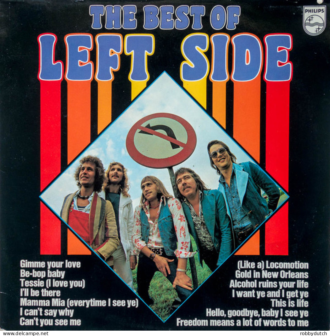 * LP *  THE BEST OF LEFT SIDE (Holland 1975) - Disco, Pop