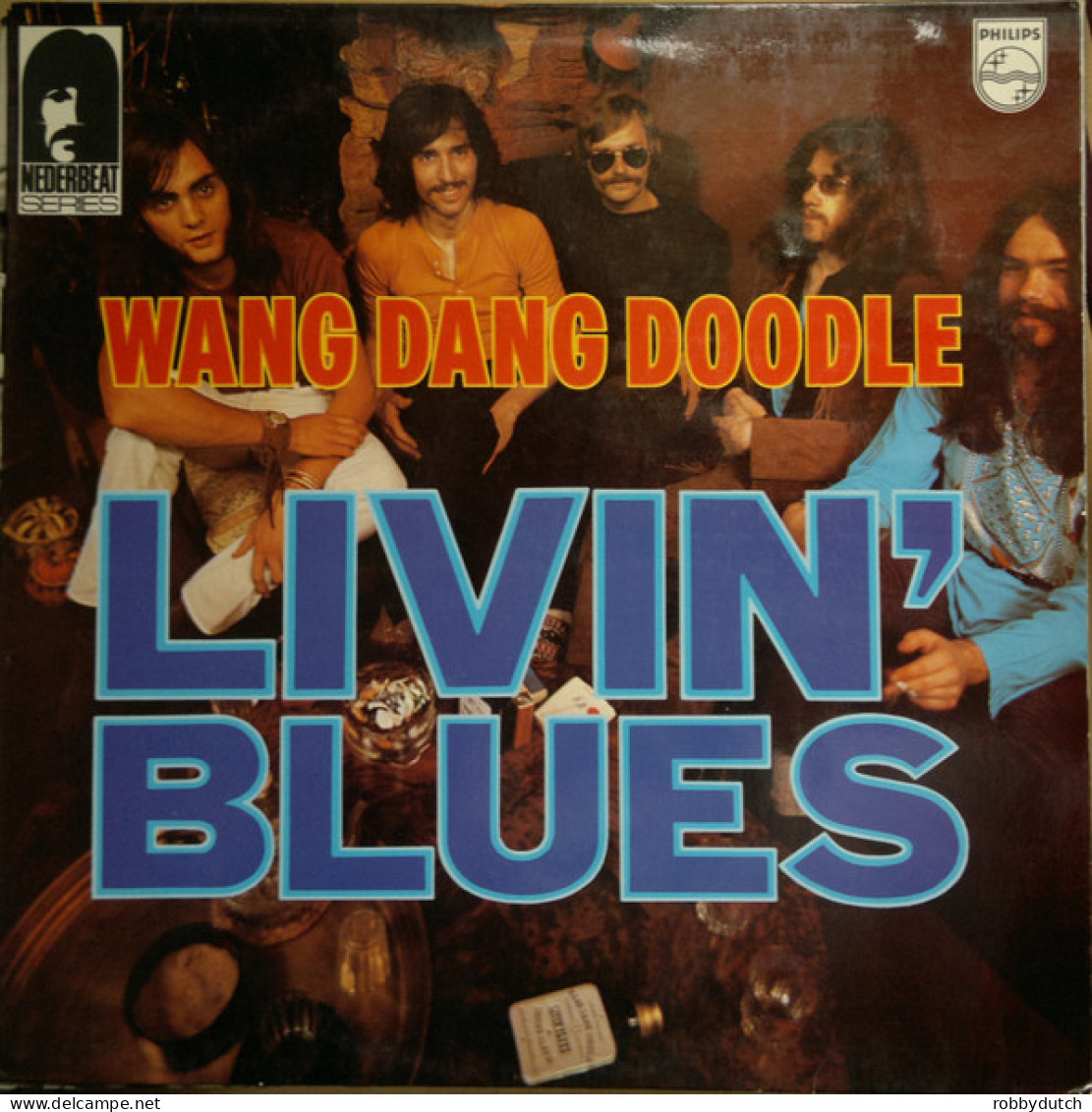 * LP *  LIVIN'  BLUES - WANG DANG DOODLE (Holland 1970 Reissue) - Blues