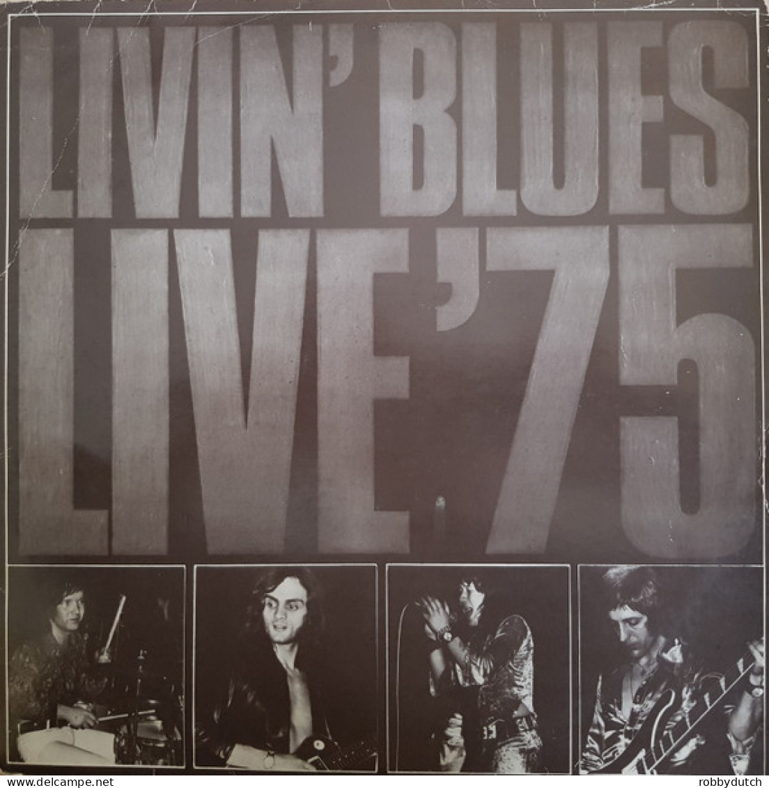 * LP *  LIVIN'  BLUES - LIVE ' 75 (Holland 1975) - Blues