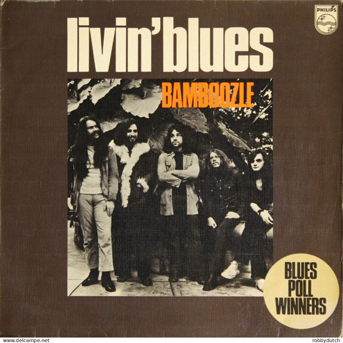 * LP *  LIVIN'  BLUES - BAMBOOZLE (Holland 1972 EX-) - Blues