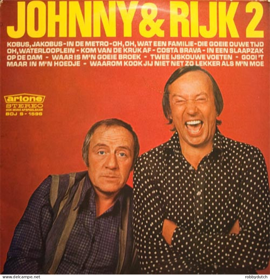 * LP *  JOHNNY & RIJK 2 (Holland 1971 EX-) - Comiques, Cabaret