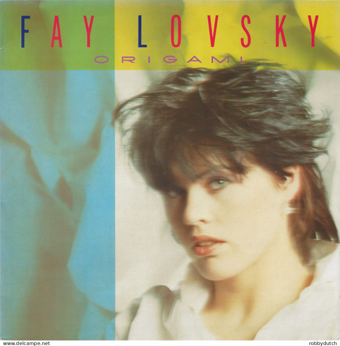 * LP *  FAY LOVSKY - ORIGAMI (Holland 1983 EX-) - Disco & Pop