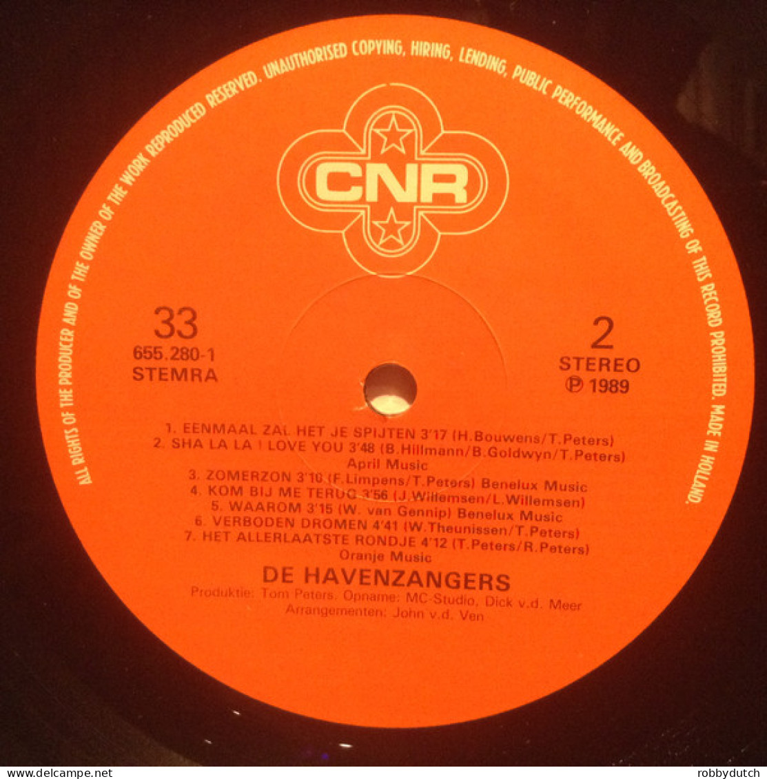 * LP *  DE HAVENZANGERS - IK BEN VERLIEFD OP JOU (Holland 1989 EX!!) - Sonstige - Niederländische Musik