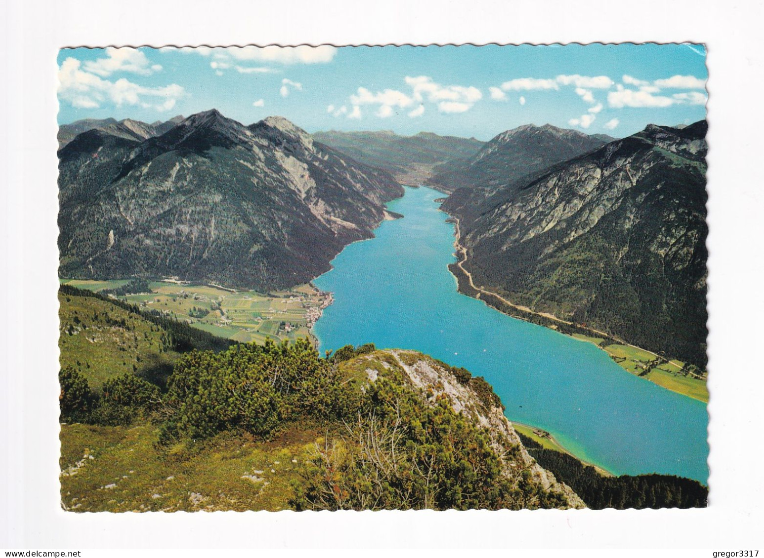 E6017) ACHENSEE  Blick Vom Bärenkopf Auf Achensee Mit Pertisau Und Achenkirch Tirol - Achenseeorte