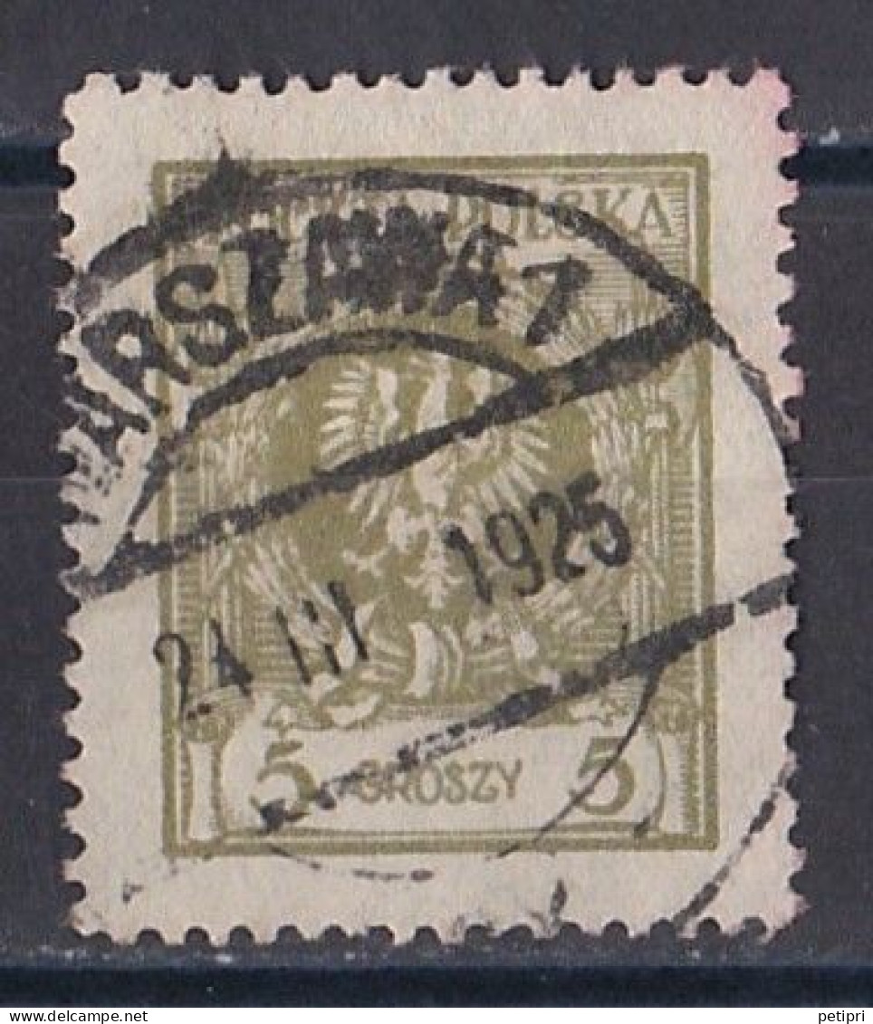 Pologne - République 1919  -  1939   Y & T N °  290   Oblitéré - Usati