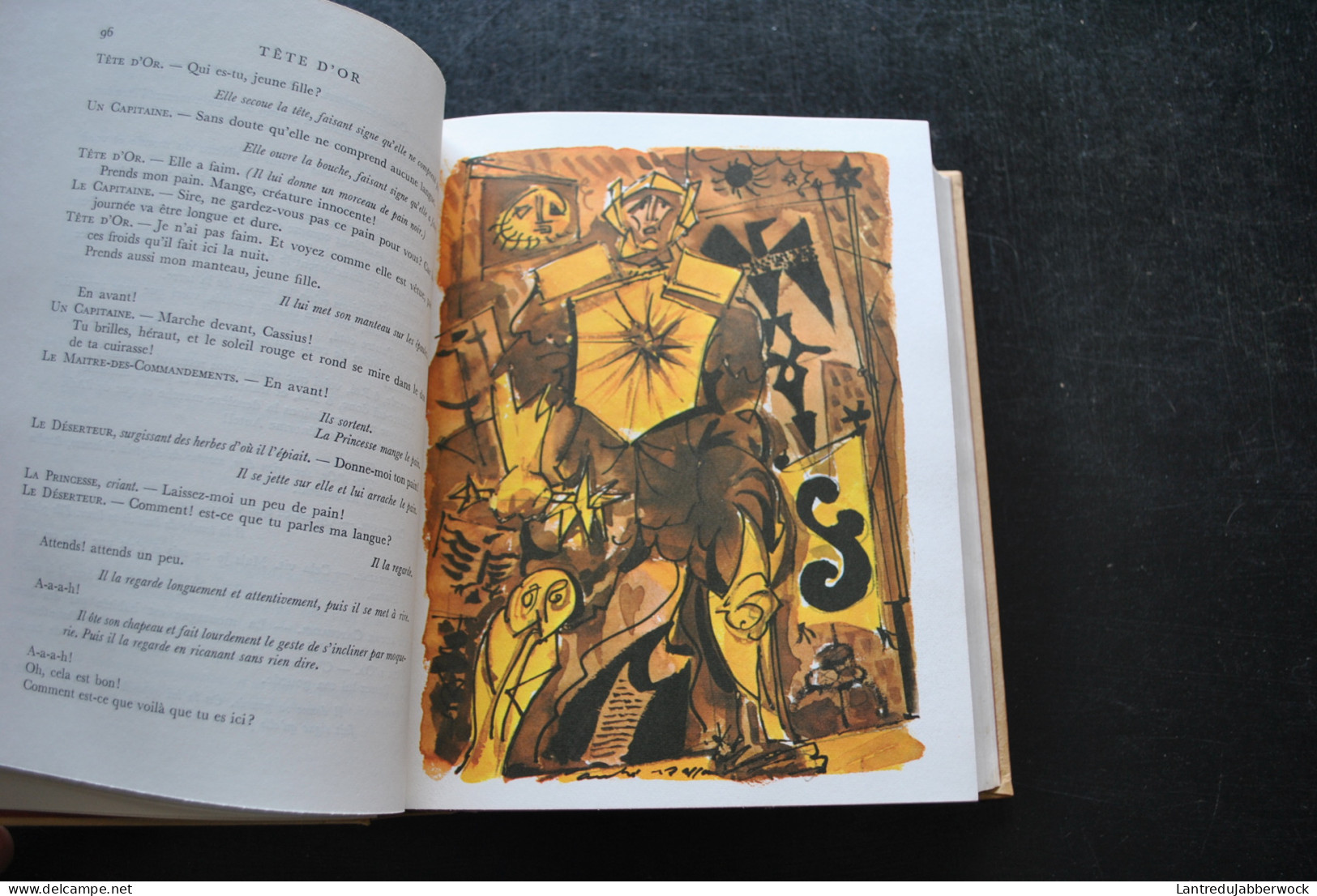 Paul CLAUDEL Théâtre Nrf Gallimard 1966 Reliure De Hollenstein Illustrations André MASSON Félix LABISSE Lucien COUTAUD - Autores Franceses