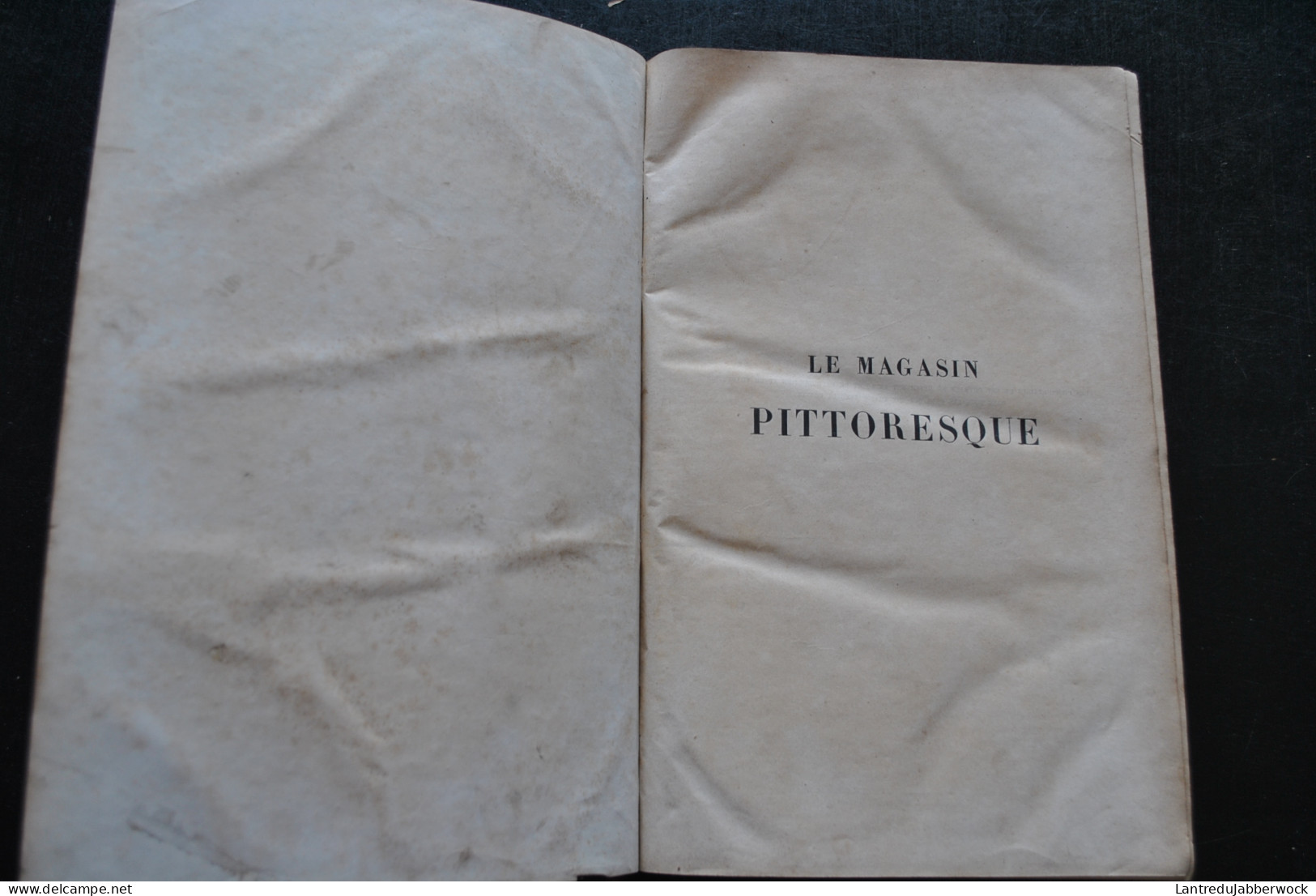 Reliure Annuelle Revue Le Magasin Pittoresque 41è Et 42è Années 1873 1874 CHARTON Gravures Actualité Arts Voyages Japon  - Magazines - Before 1900