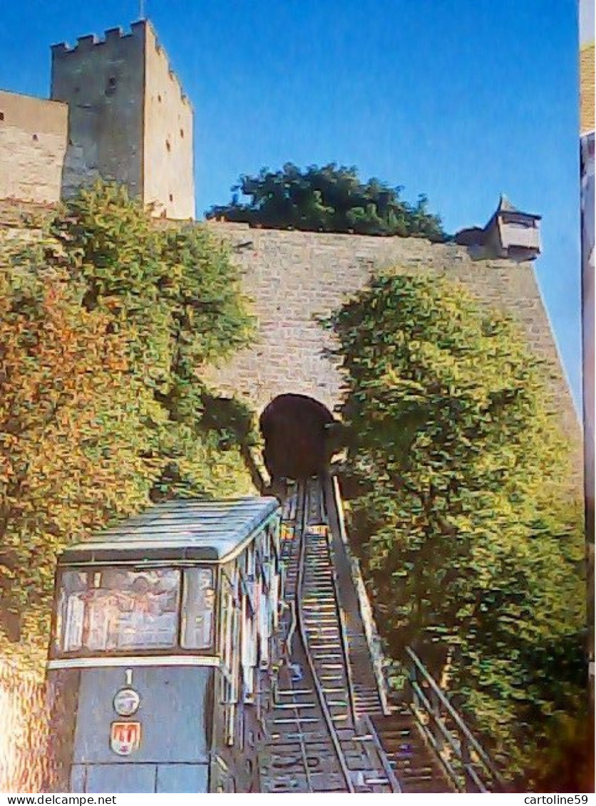 AUSTRIA Festspielstadt Salzburg - Drahtseilbahn Zur Hohensalzburg FUNICOLARE   N1979  JV5798 - Salzburg Stadt