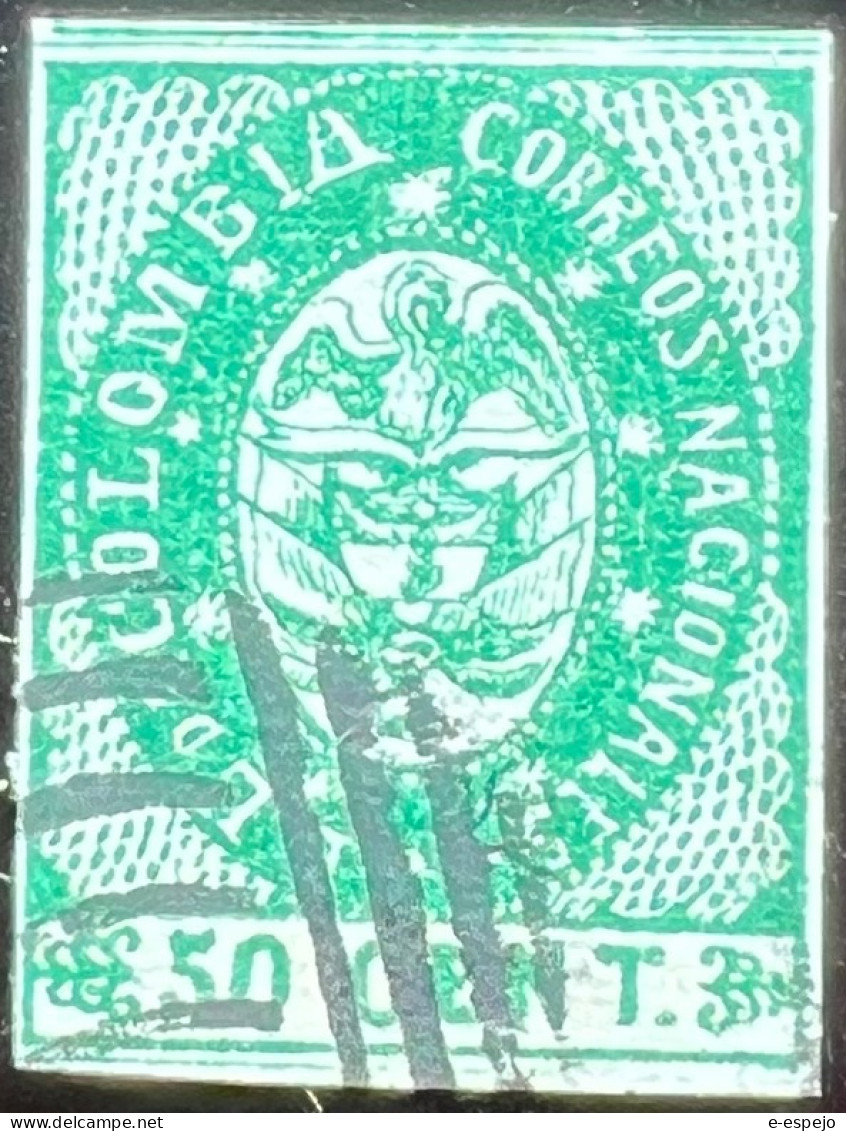 Kolumbien 1865: Arms Of Colombia Mi:CO 31I - Colombia